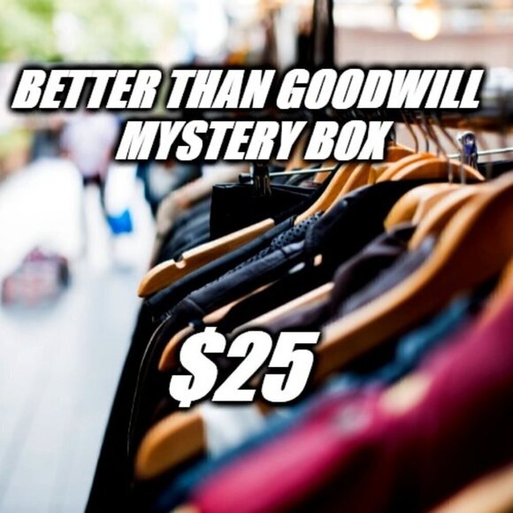 Better Than Goodwill Mystery Box $25 - Picture 1 of 3